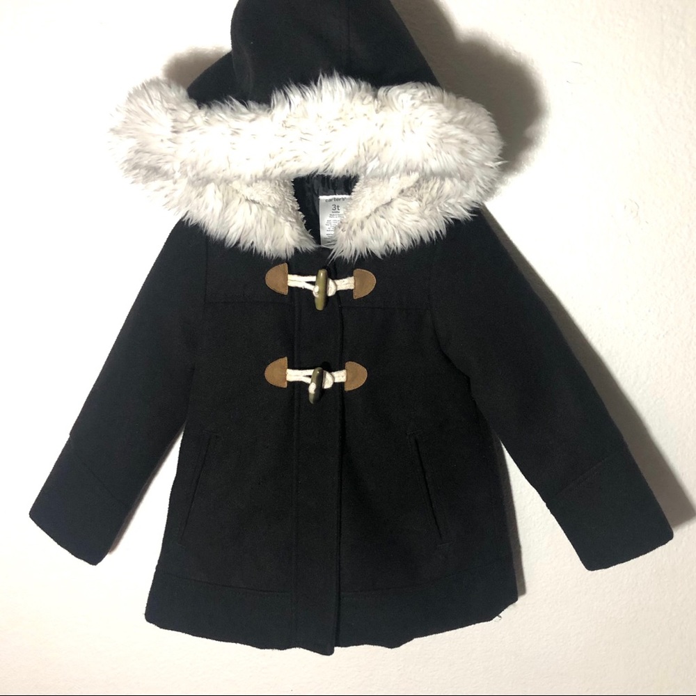 Carter’s | Black Winter Coat 3T